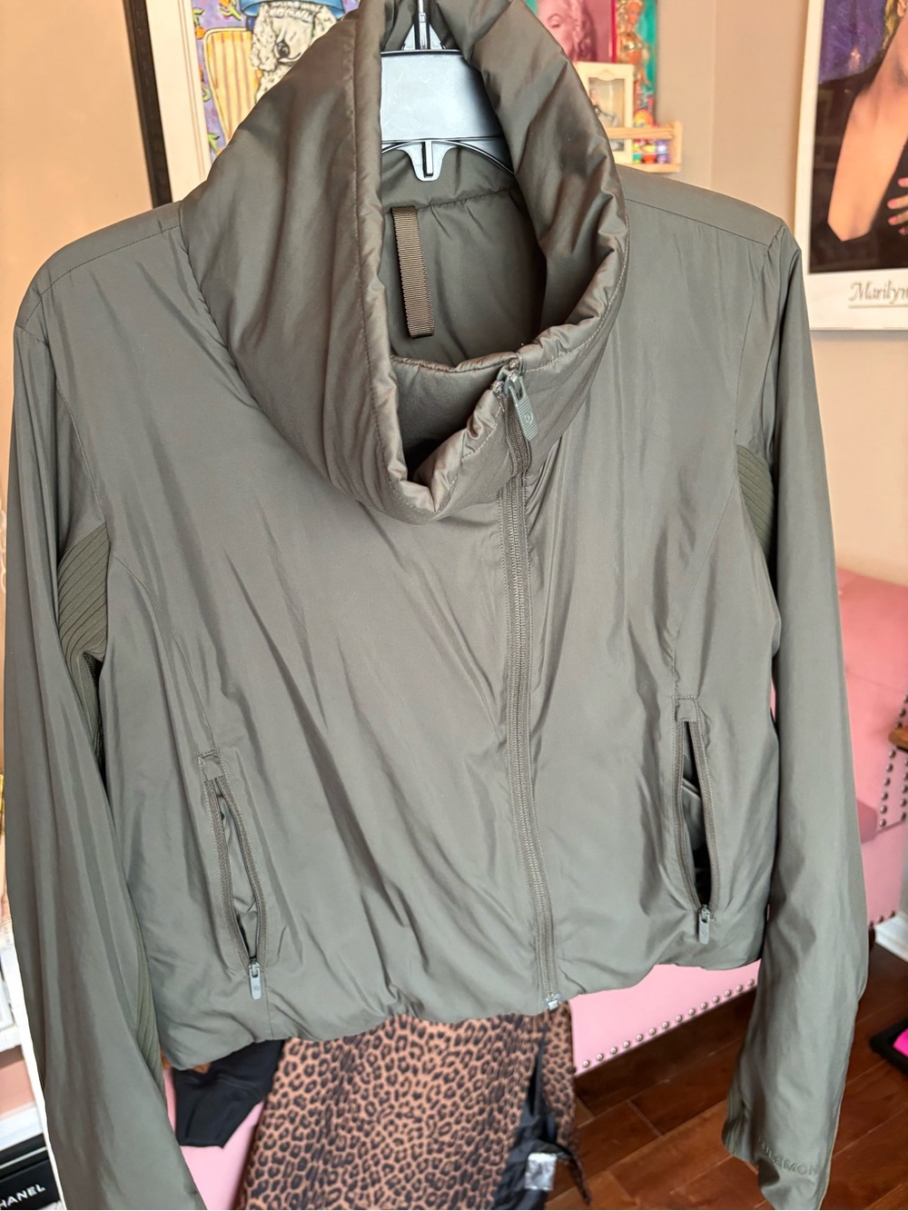 Olive Lululemon City Jacket